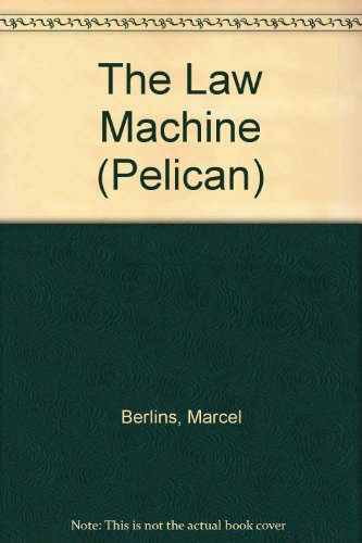 Book The Law Machine (Pelican) free