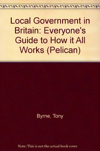 Book Local Government In Britain (pelican) free