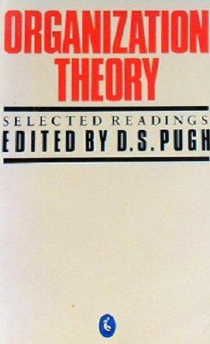 Book Organization Theory: Selected Readings (Pelican Book) free