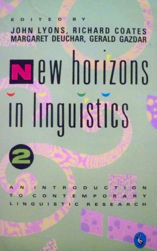 Book New Horizons in Linguistics (Pelican) (v. 2) free