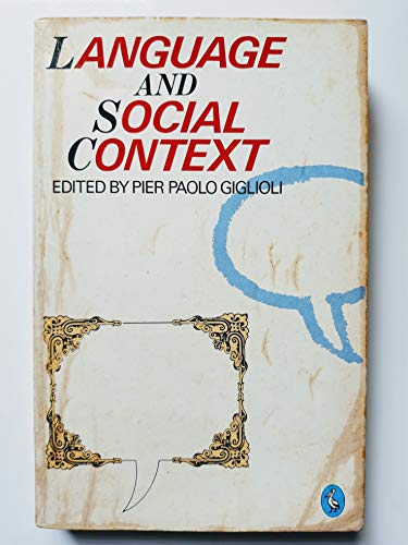 Book Language and Social Context: Selected Readings free