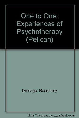 Book One to One: Experiences of Psychotherapy (Pelican) free