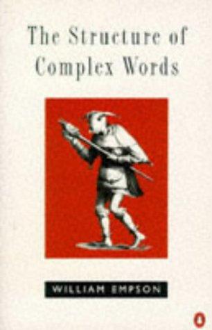 Book The Structure Of Complex Words (penguin Literary Criticism) free
