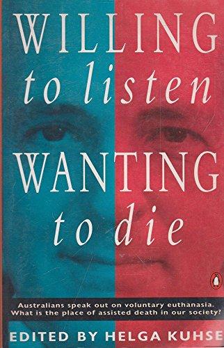 Book Willing to listen, wanting to die free