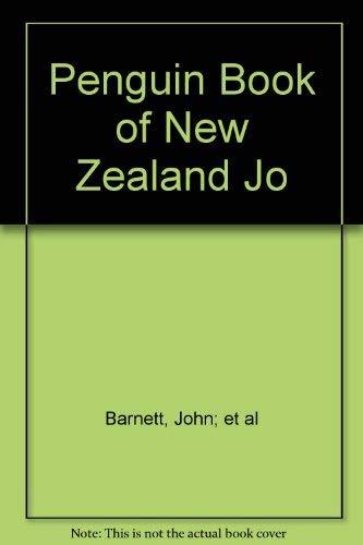 Book Penguin Book of New Zealand Jokes free
