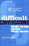 Book Difficult Conversations: How to Discuss What Matters Most free