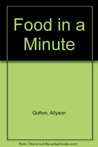Book Food in a Minute free