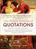 Book New Penguin Dictionay Of Quotations free