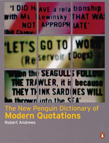 Book The New Penguin Book of Modern Quotations free