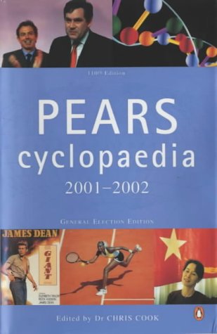 Book 2001 - 2002 Pears Cyclopaedia 110th Edition free