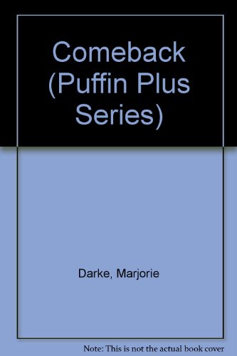 Book Comeback (puffin Plus) free