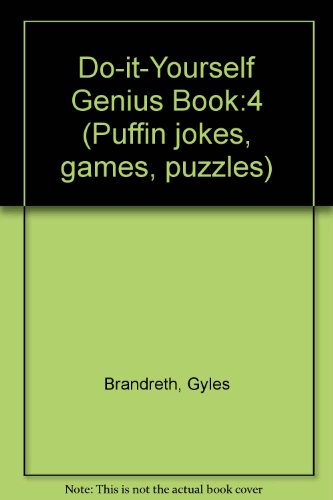 Book Do-it-yourself Genius Book:4 (puffin Jokes, Games, Puzzles) free
