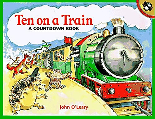 Book Ten On A Train: A Countdown Book (picture Puffins) free