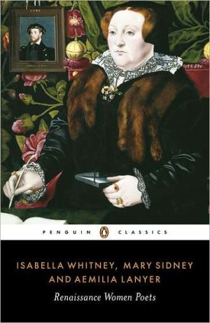 Book Isabella Whitney, Mary Sidney and Amelia Lanyer: Renaissance Women Poets free