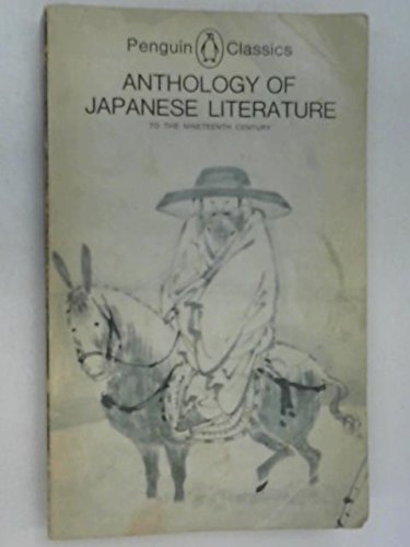 Book Anthology of Japanese Literature to the Nineteenth Century (Penguin Classics) free