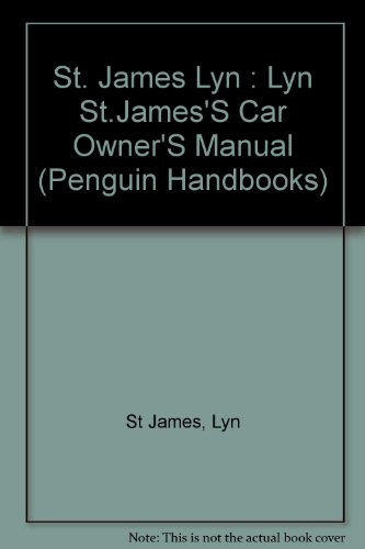 Book Lyn St. James's Car Repair (Penguin Handbooks) free