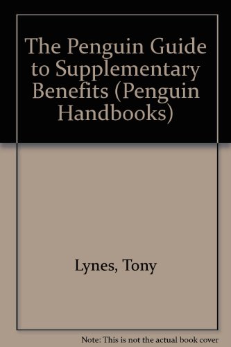 Book The Penguin Guide To Supplementary Benefits (penguin Handbooks) free