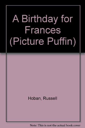 Book A Birthday For Frances (picture Puffin) free