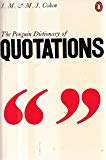 Book The Penguin Dictionary of Quotations free
