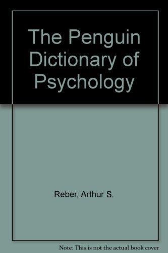 Book Dictionary of Psychology, The Penguin (Dictionary, Penguin) free