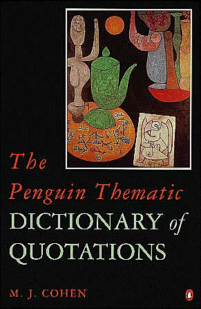 Book Penguin Thematic Dict of Quotation free