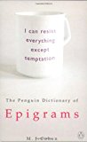 Book The Penguin Dictionary of Epigrams (Penguin Reference Books) free