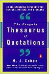 Book The Penguin Thesaurus of Quotations (Reference) free