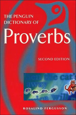 Book The Penguin Dictionary of Proverbs (Penguin Reference Books) free