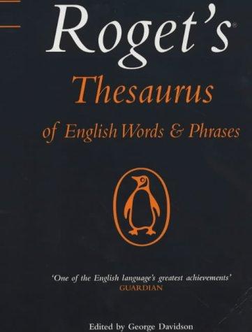 Book Roget's Thesaurus of English Words and Phrases (Penguin Reference Books) free