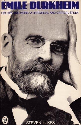 Book Emile Durkheim: A Historical and Critical Study (Peregrine books) free