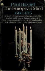 Book The European Mind: 1680-1715 (Univ. Bks.) free