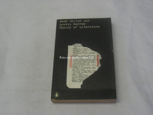 Book Theory Of Literature free