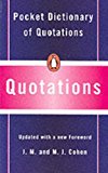 Book Pocket Dictionary of Quotations (Penguin Popular Reference) free
