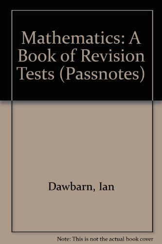 Book Mathematics (passnotes) free
