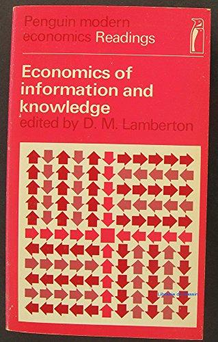 Book Economics of information and knowledge, selected readings, (Penguin modern economic readings) free