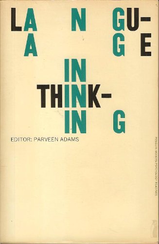 Book Language in thinking: selected readings (Penguin education) free