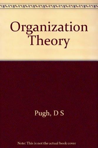Book Organization Theory free