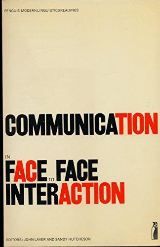 Book Communication in face to face interaction: selected readings; (Penguin education) free