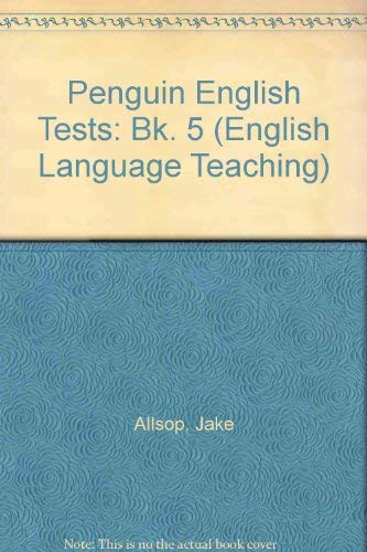 Book Penguin English Tests (English Language Teaching) (Bk. 5) free