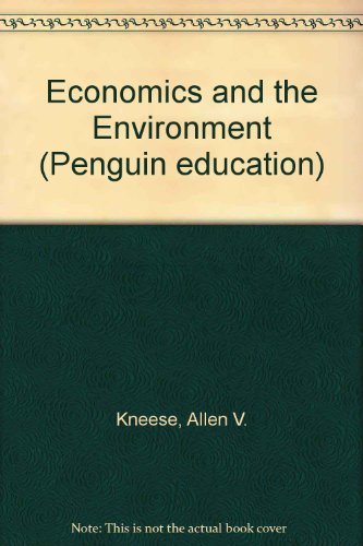 Book Economics and the Environment free