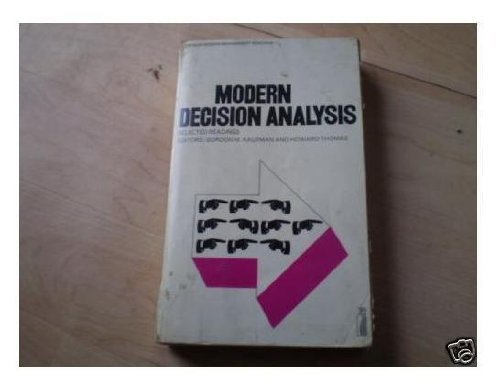 Book Modern Decision Analysis free