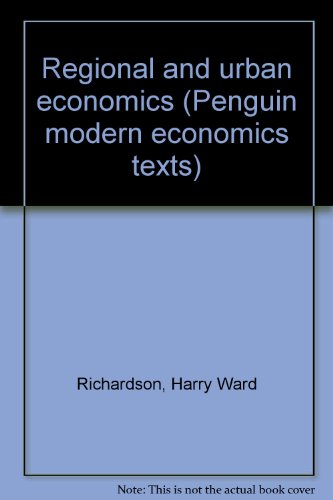 Book Regional and urban economics (Penguin modern economics texts) free