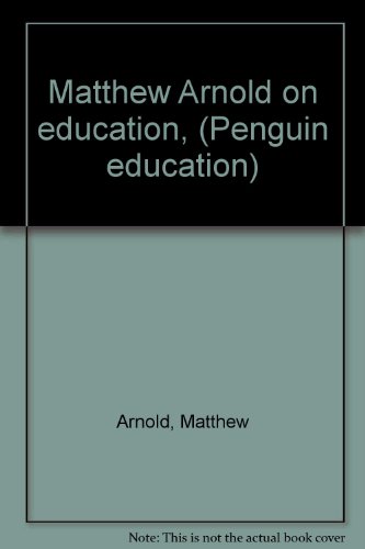 Book Matthew Arnold on education, (Penguin education) free