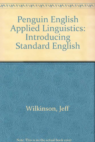 Book Introducing Standard English (Penguin English) free
