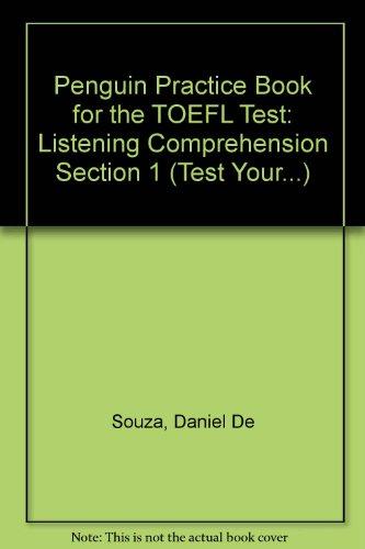 Book Penguin Practice Book for the TOEFL Test (Test Your...) free