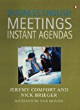 Book Business English Meetings Instant Agendas (penguin English) free