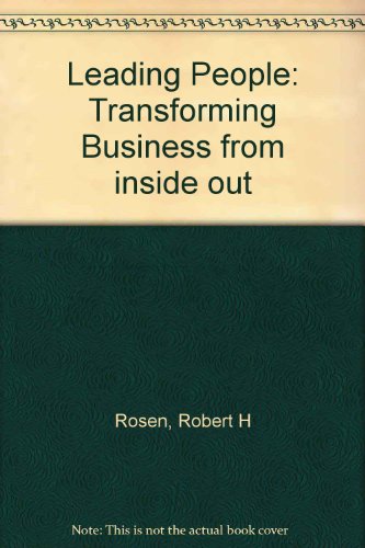 Book Leading People: Transforming Business Inside Out free