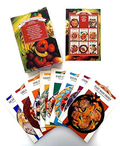 Book THE CANADIAN LIVING COOKING COLLECTION  Boxed Set of 8 Booklets Plus the Index & Menu Planner Booklet free