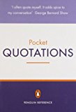 Book Penguin Press 70s Penguin Pocket Dictionary Of Quotations (pocket Penguins) free