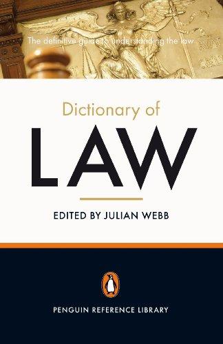 Book Penguin Dictionary Of Law,The (Penguin Reference Library) free